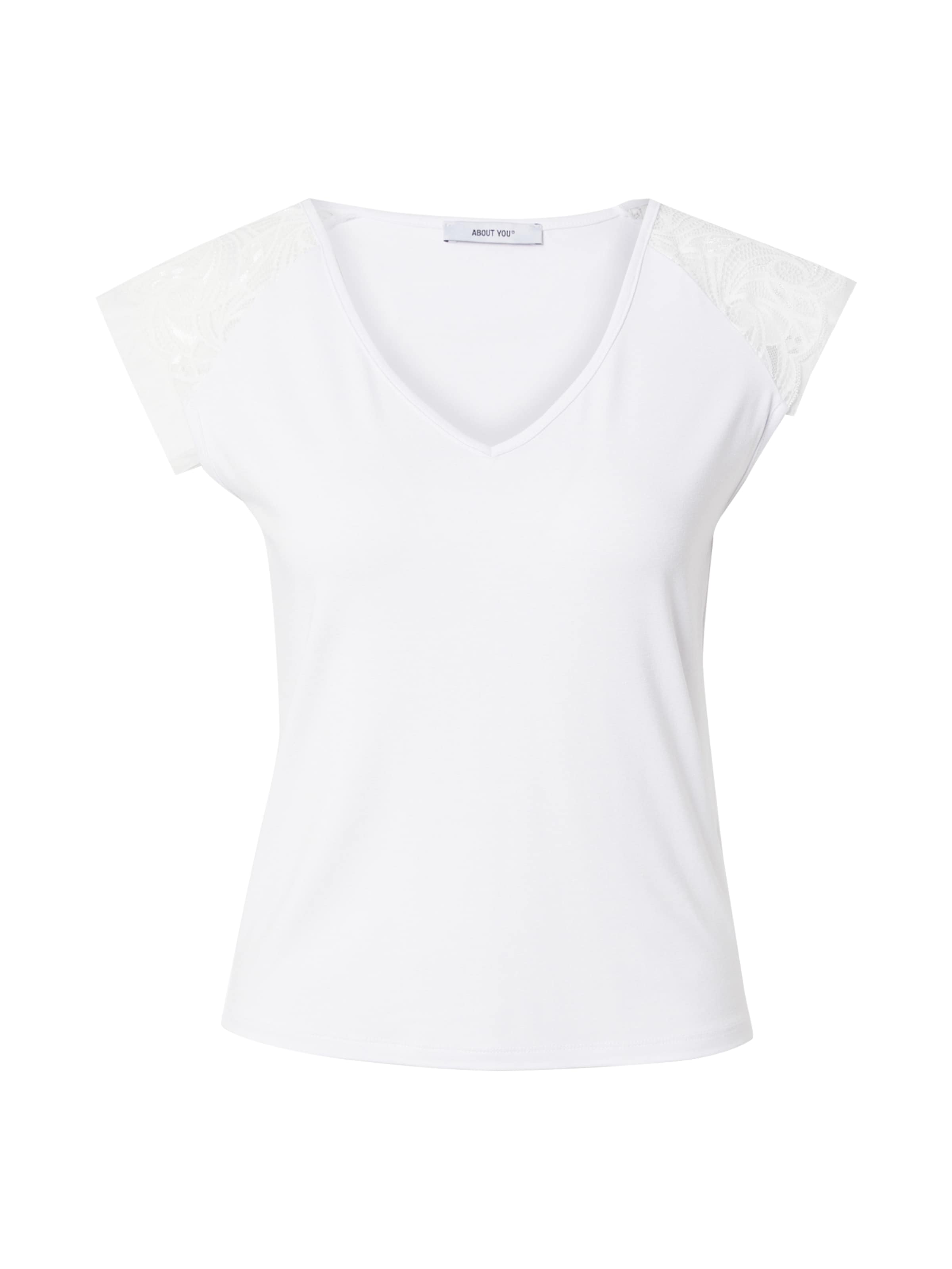 Haut 'Jasmina' ABOUT YOU en blanc : devant