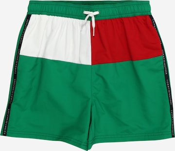 Pantaloncini da bagno di Tommy Hilfiger Underwear in verde: frontale
