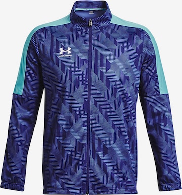 UNDER ARMOUR Sportjas 'Challenger' in Blauw: voorkant