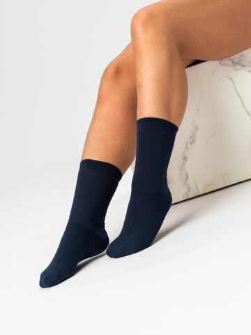 Copenhagen Bamboo Socks in Blue