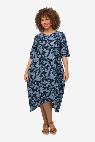 Robe Ulla Popken en bleu : devant