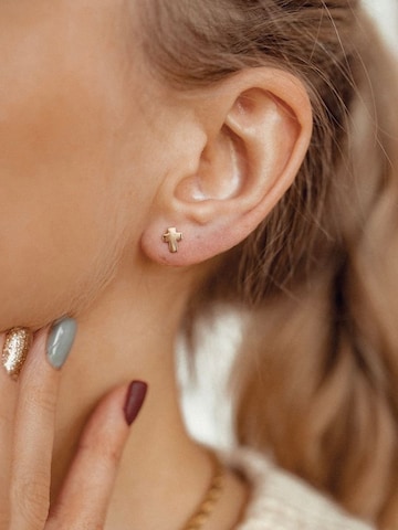 Dear Me Oorbellen 'Believe' in Goud