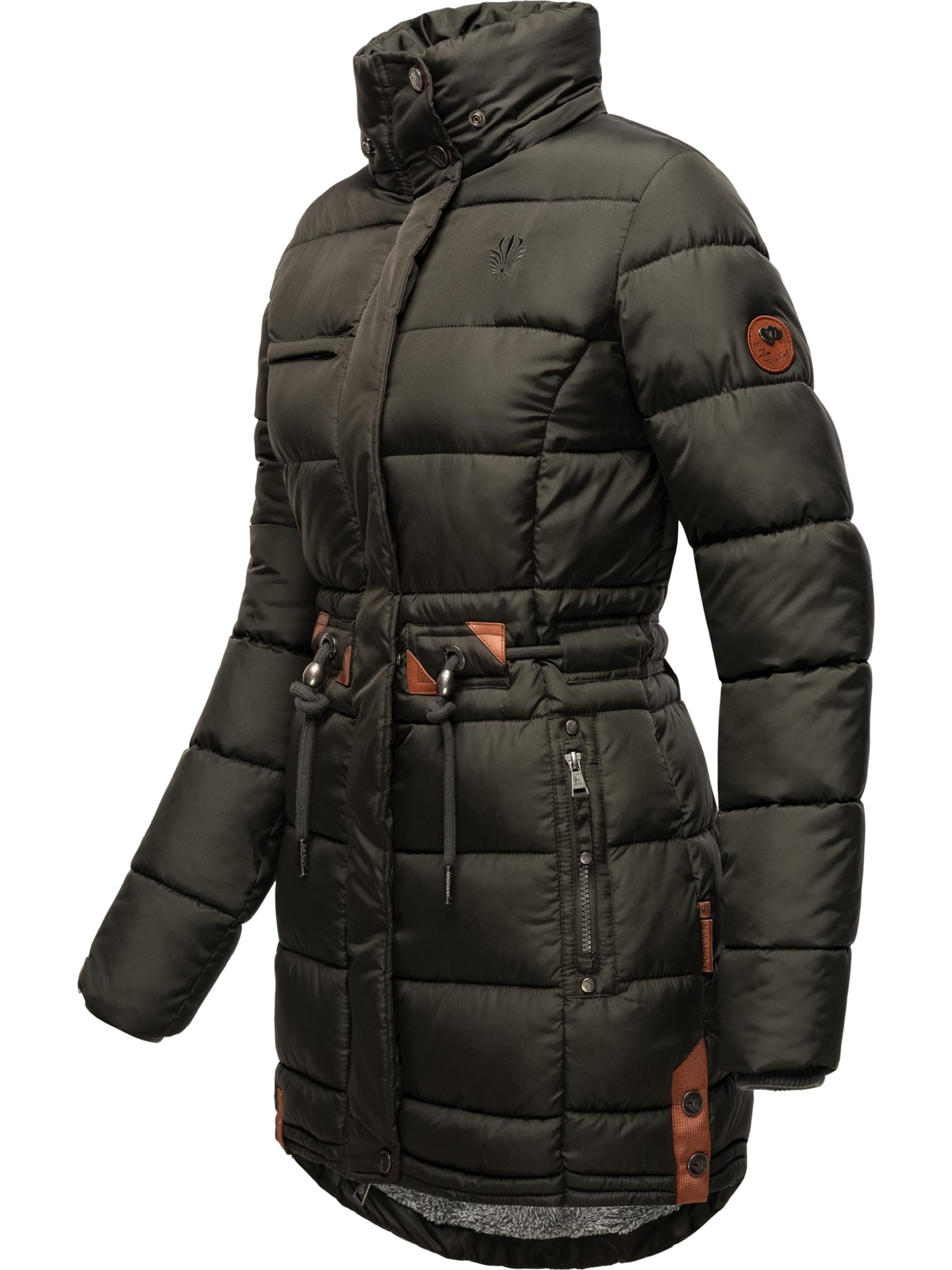 NAVAHOO Зимно палто 'Dalie' в сиво