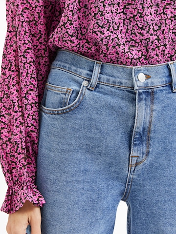SELECTED FEMME Regular Jeans 'FELINA' in Blauw