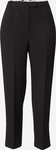 TOMMY HILFIGER Trousers with creases in Black: front