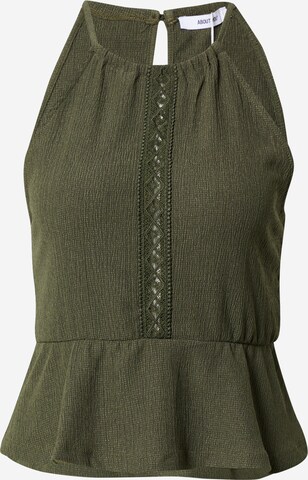 ABOUT YOU Top 'Alanis' in Green: front