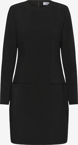 SAINT TROPEZ - Vestido en negro: frente