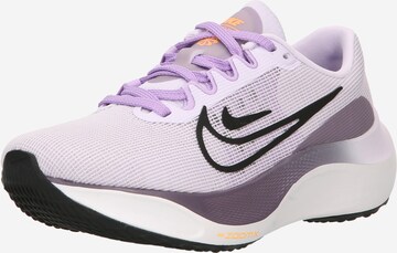 NIKE Loopschoen 'Zoom Fly 5' in Lila: voorkant