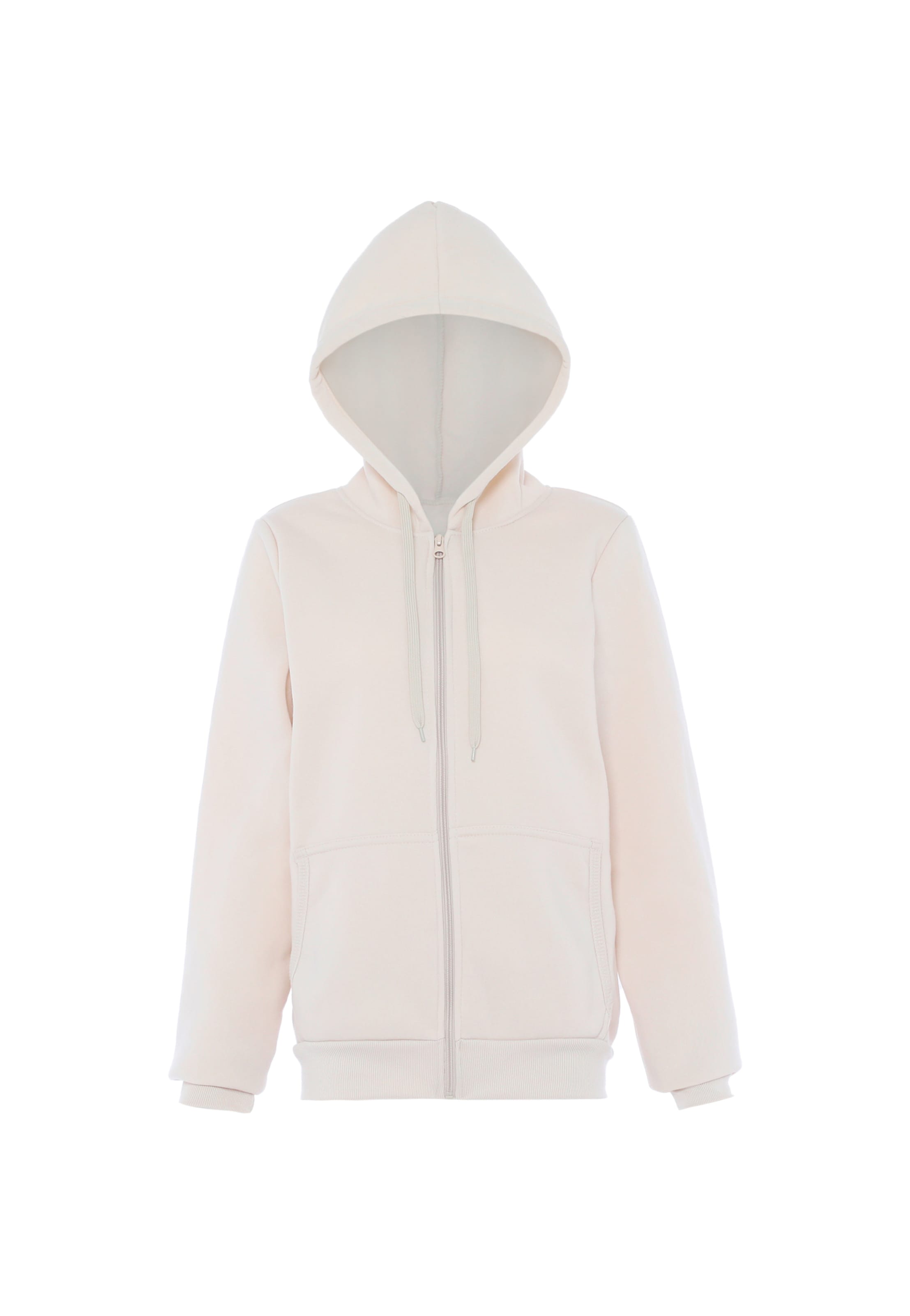 SANIKA Sweat jacket in Beige: front