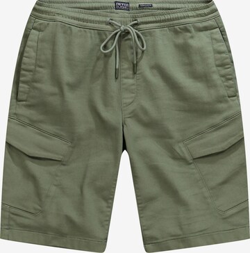 STHUGE Regular Cargo Pants in Green: front