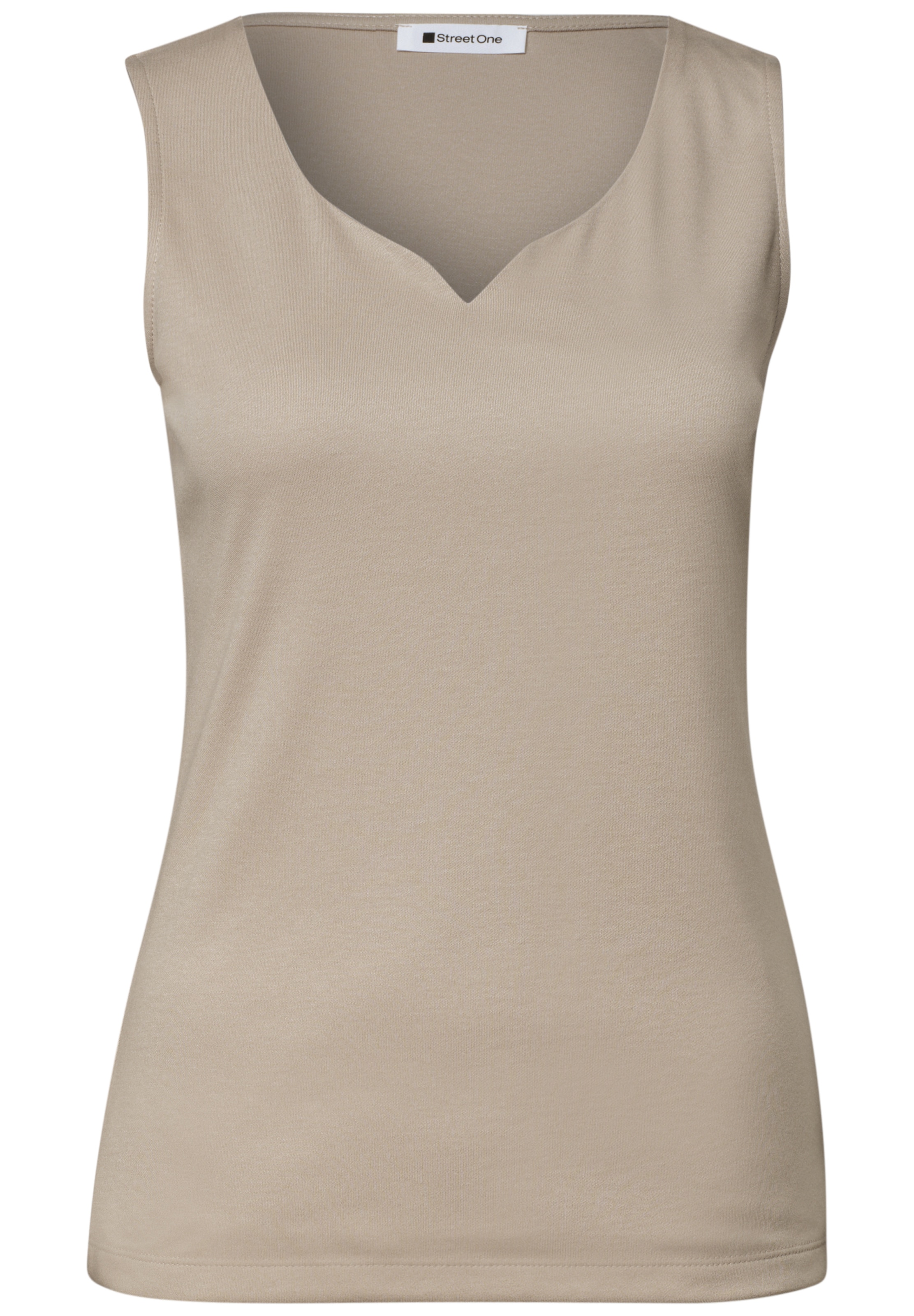 STREET ONE Top in Beige: Vorderseite