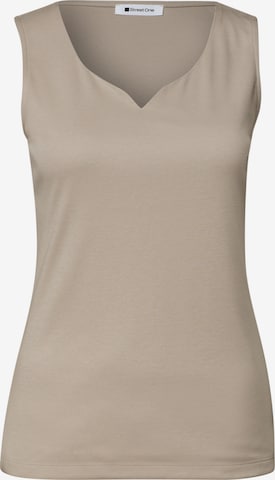STREET ONE Top in Beige: Vorderseite