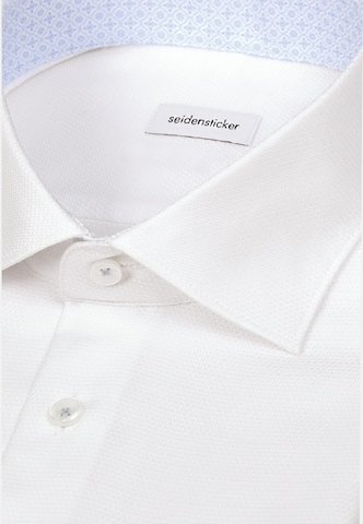 SEIDENSTICKER Regular fit Business shirt in White