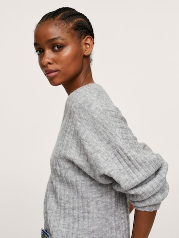 MANGO Pullover 'PICKY' in Grau