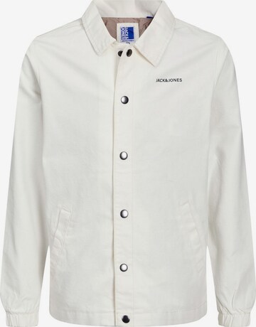 Jack & Jones Junior Between-Season Jacket in White: front