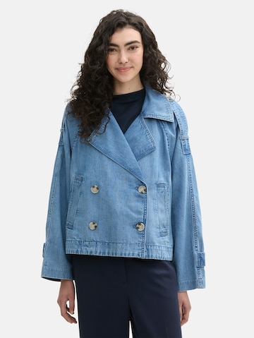 TOM TAILOR DENIM Between-Season Jacket in Blue: front