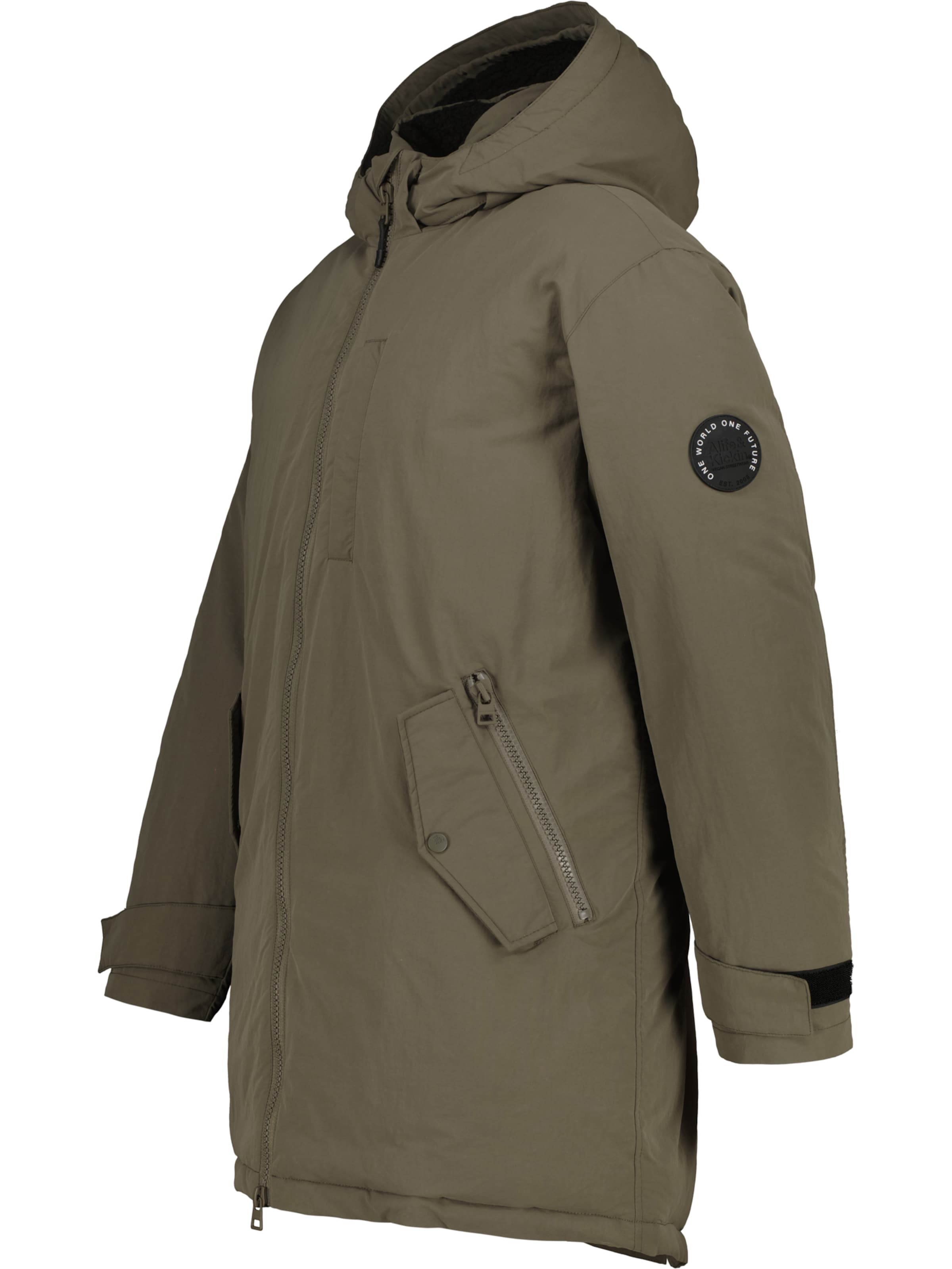 alife & kickin Vinterparka 'NoelAK' i grøn