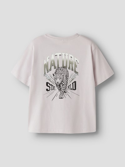 NAME IT Shirt 'NKFBeoa' in 134-140 in Dark beige / Grey / Black / White, Item view