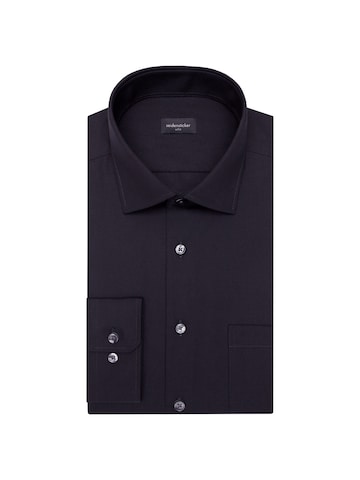 SEIDENSTICKER Regular fit Business Shirt in Black