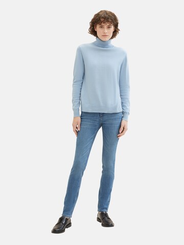 Coupe slim Jean 'Alexa' TOM TAILOR en bleu