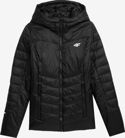 4F Športna jakna 'F279' | črna / bela barva, Prikaz izdelka