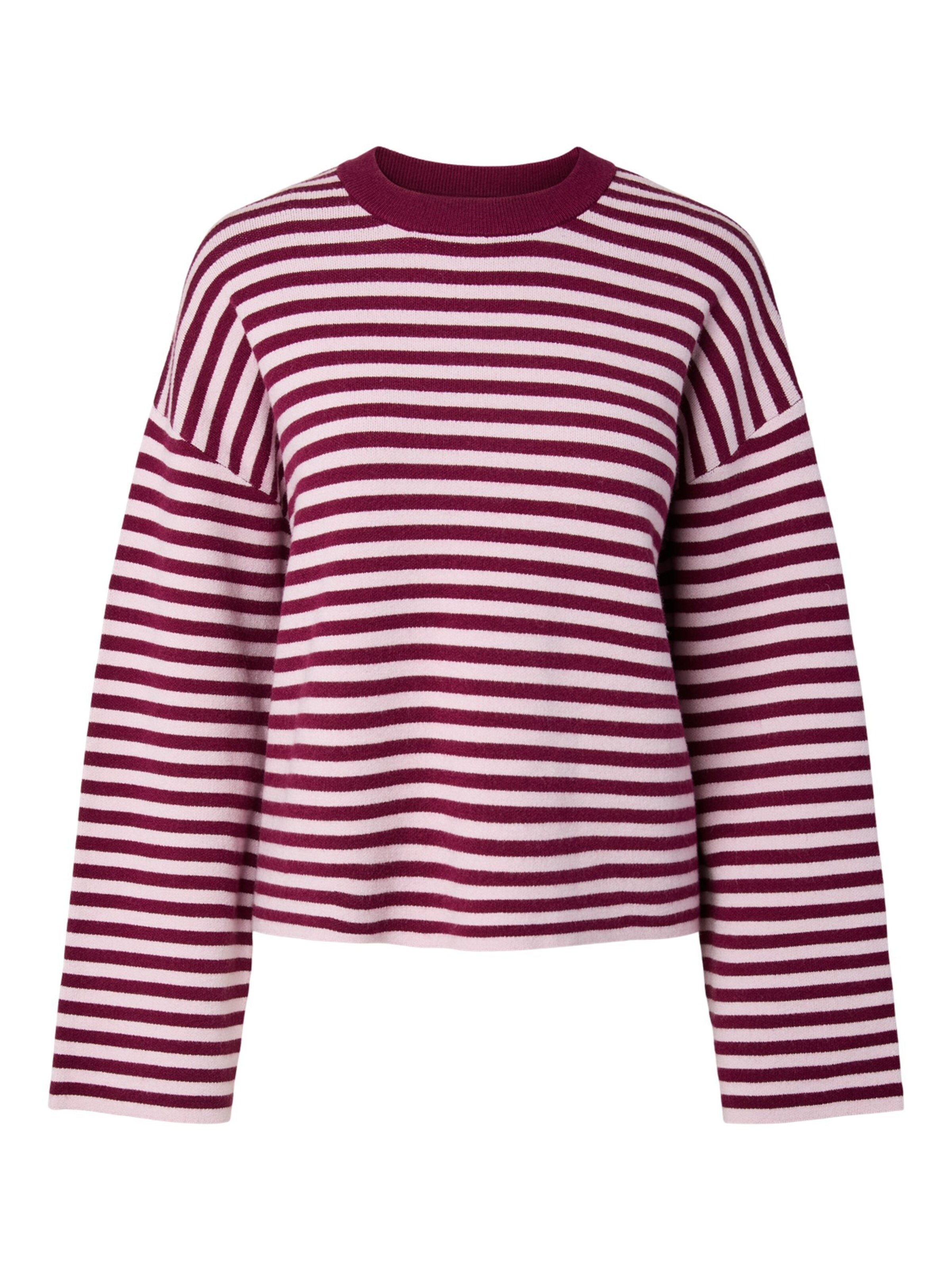 PIECES Pullover 'PCJassy' in Lila: Vorderseite