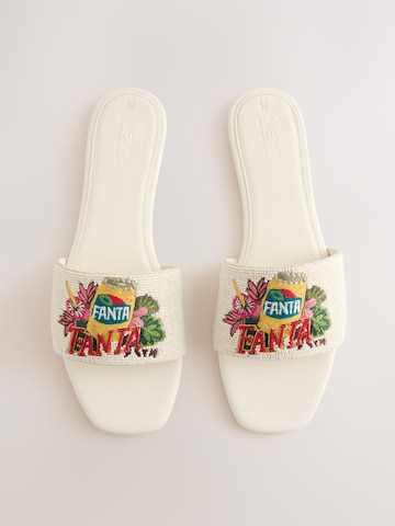 Next Muiltjes 'Forever Comfort®' in Wit