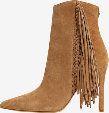 GUESS Ankle Boots 'Sidone' in Brown: front