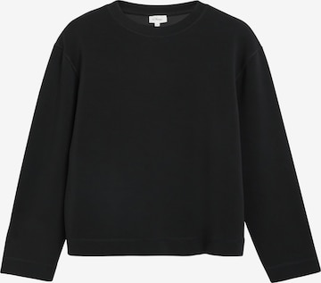 Sweat-shirt s.Oliver en noir : devant