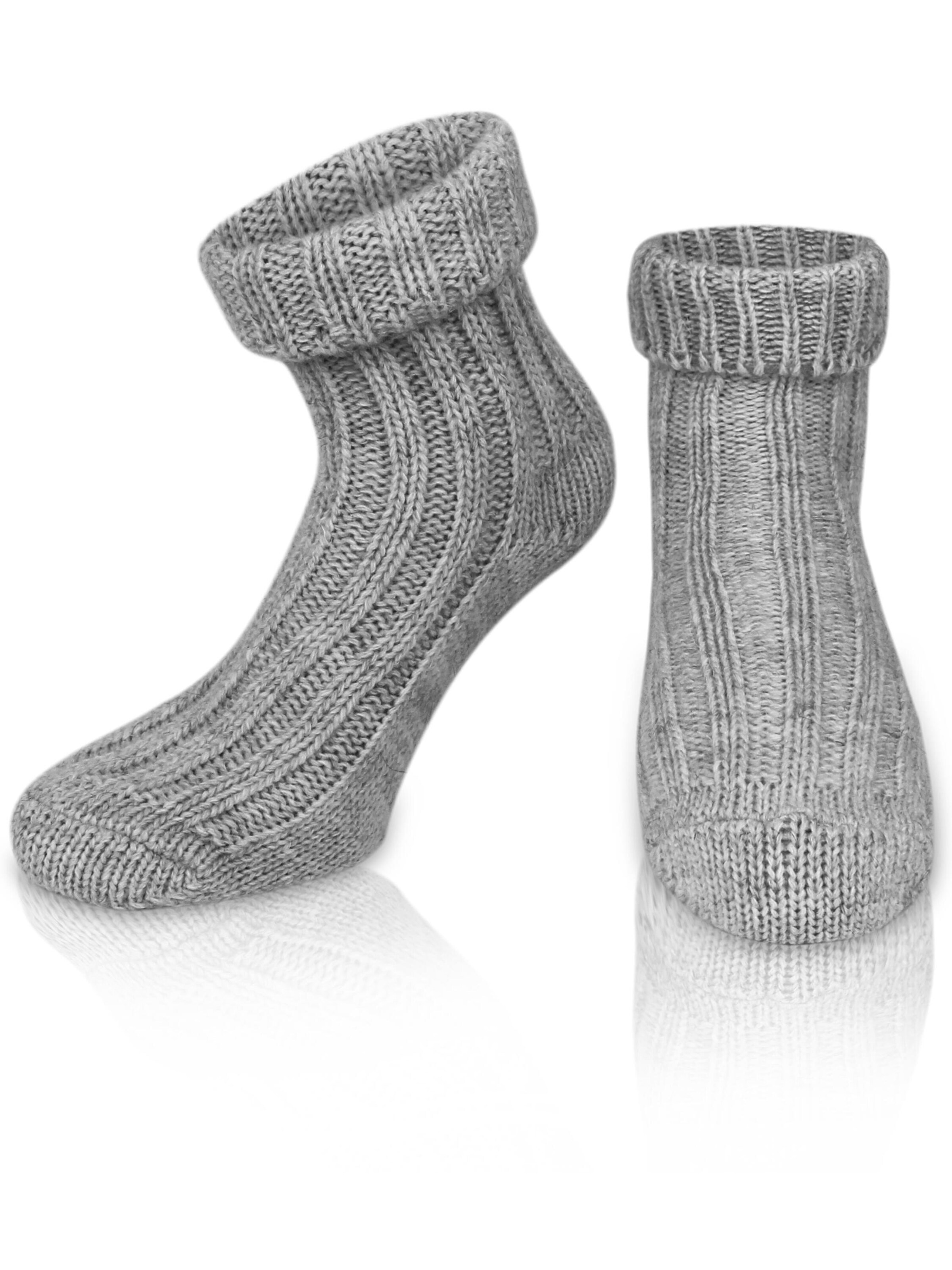 normani Sokken in Grijs