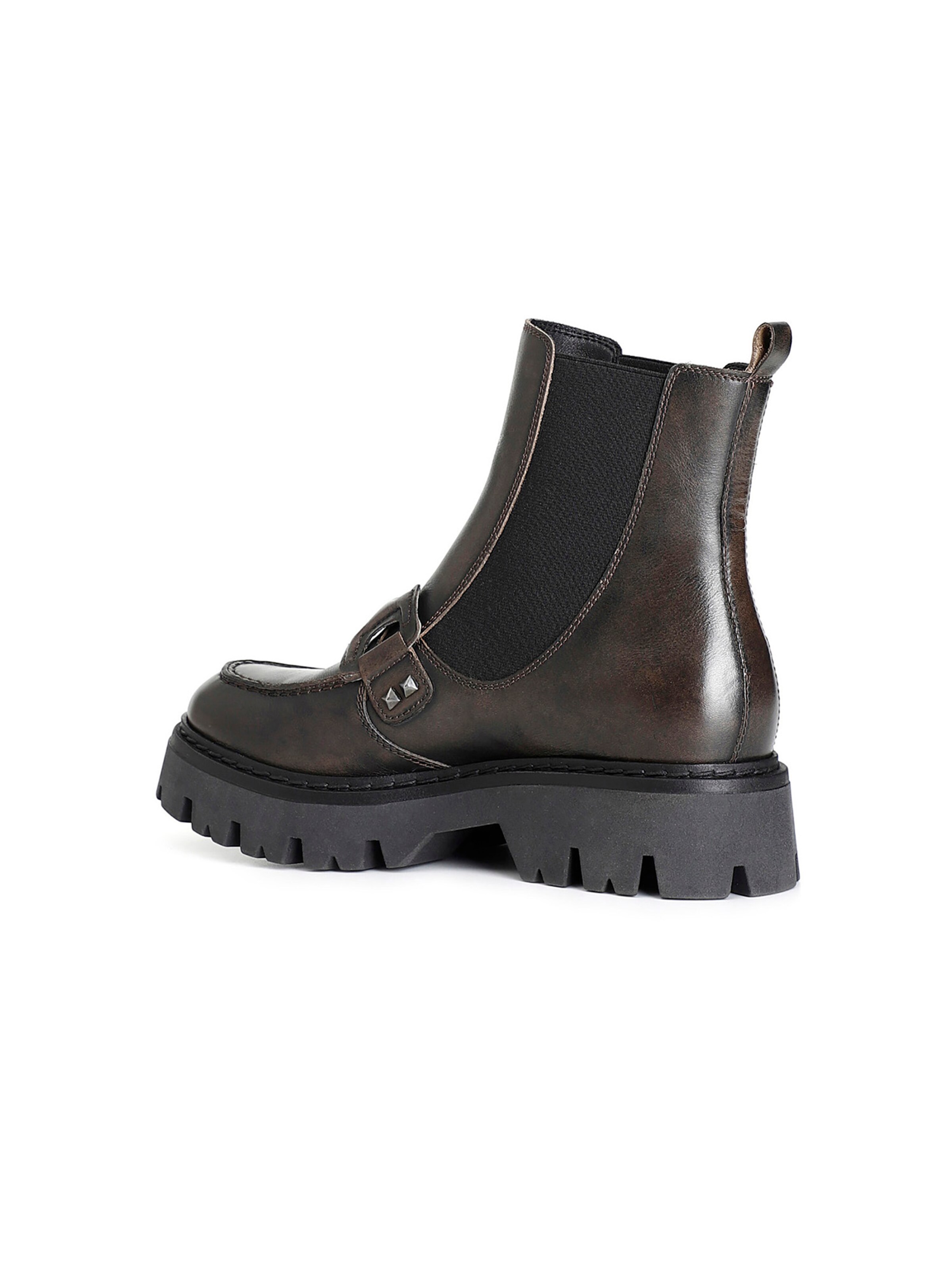 CAFè NOIR Enkellaarsjes in Grijs