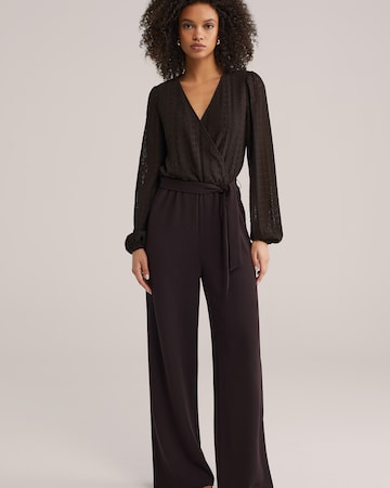 Combinaison WE Fashion en marron : devant