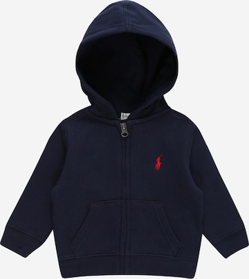 Polo Ralph Lauren - Sudadera con cremallera en azul: frente