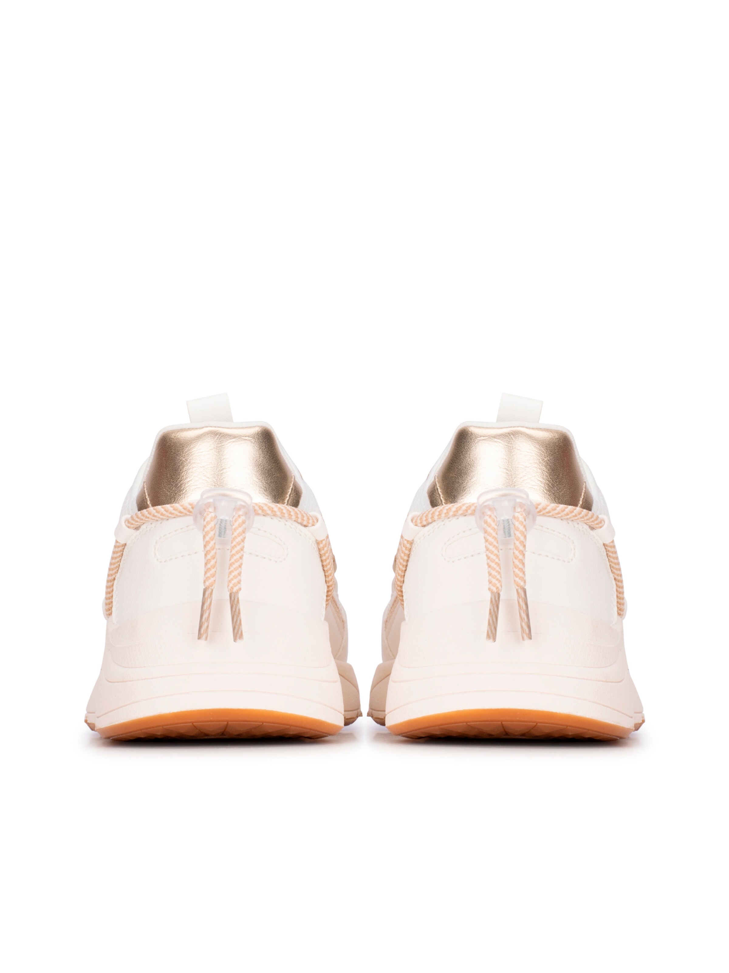 Baskets basses 'CARI' POSH by Poelman en blanc