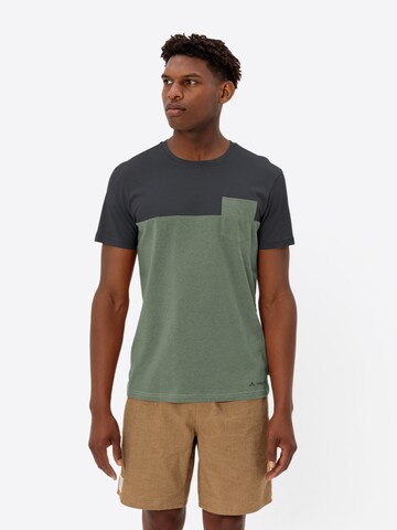 VAUDE Performance shirt 'Nevis III' in Green: front