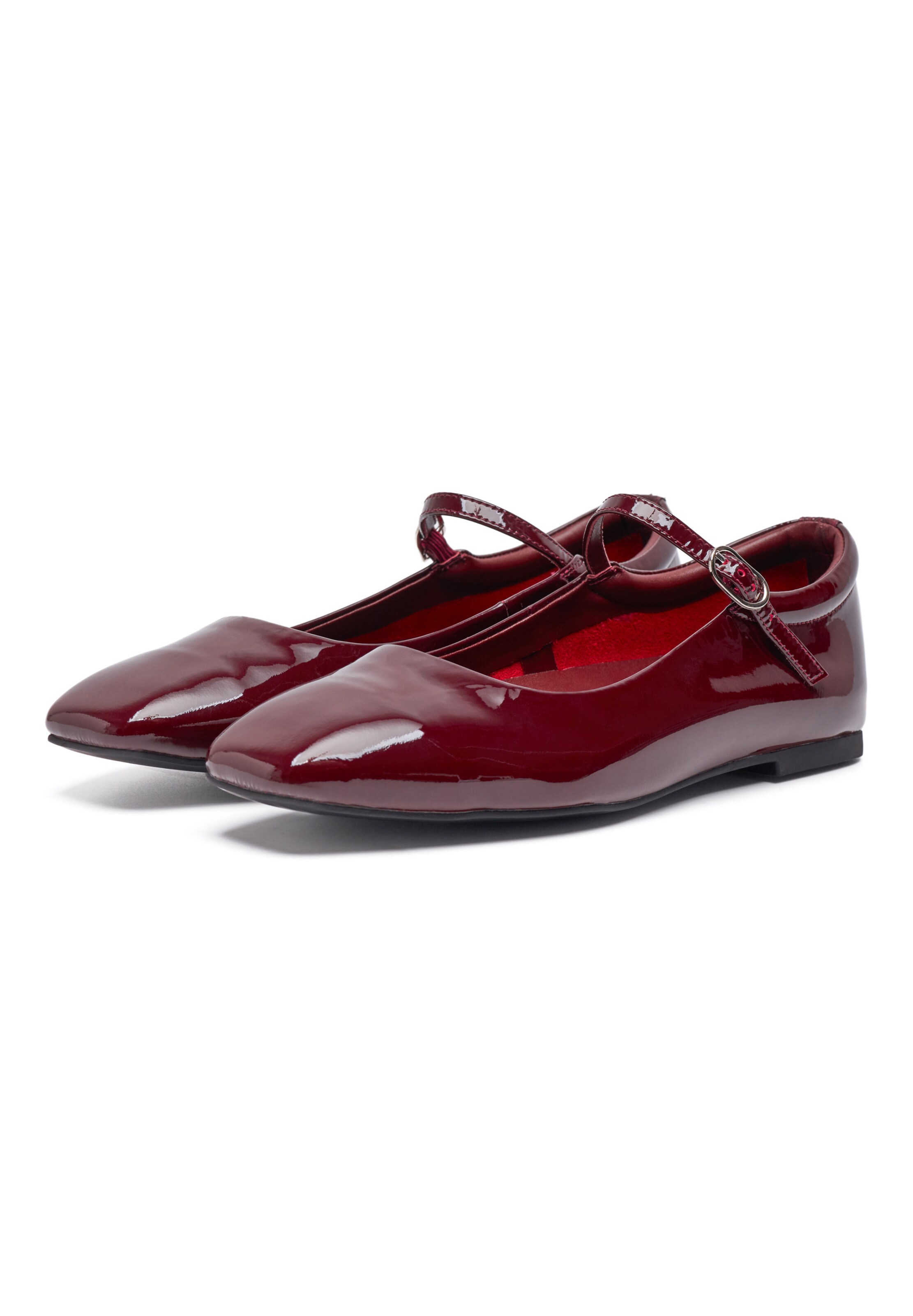 WODEN Ballerinas 'Maya Patent' in Rot