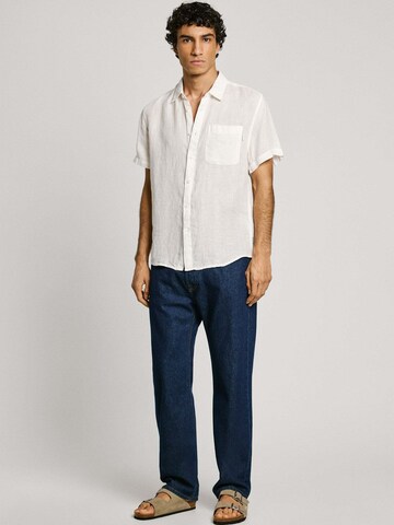 Pepe Jeans Regular fit Overhemd 'Amaro' in Wit