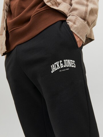 JACK & JONES Tapered Παντελόνι 'Kane Josh' σε μαύρο