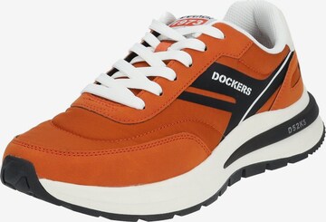 Sneaker bassa di Dockers in arancione: frontale