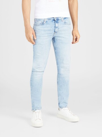 Calvin Klein Jeans Regular Jeans 'SLIM' in Blue: front