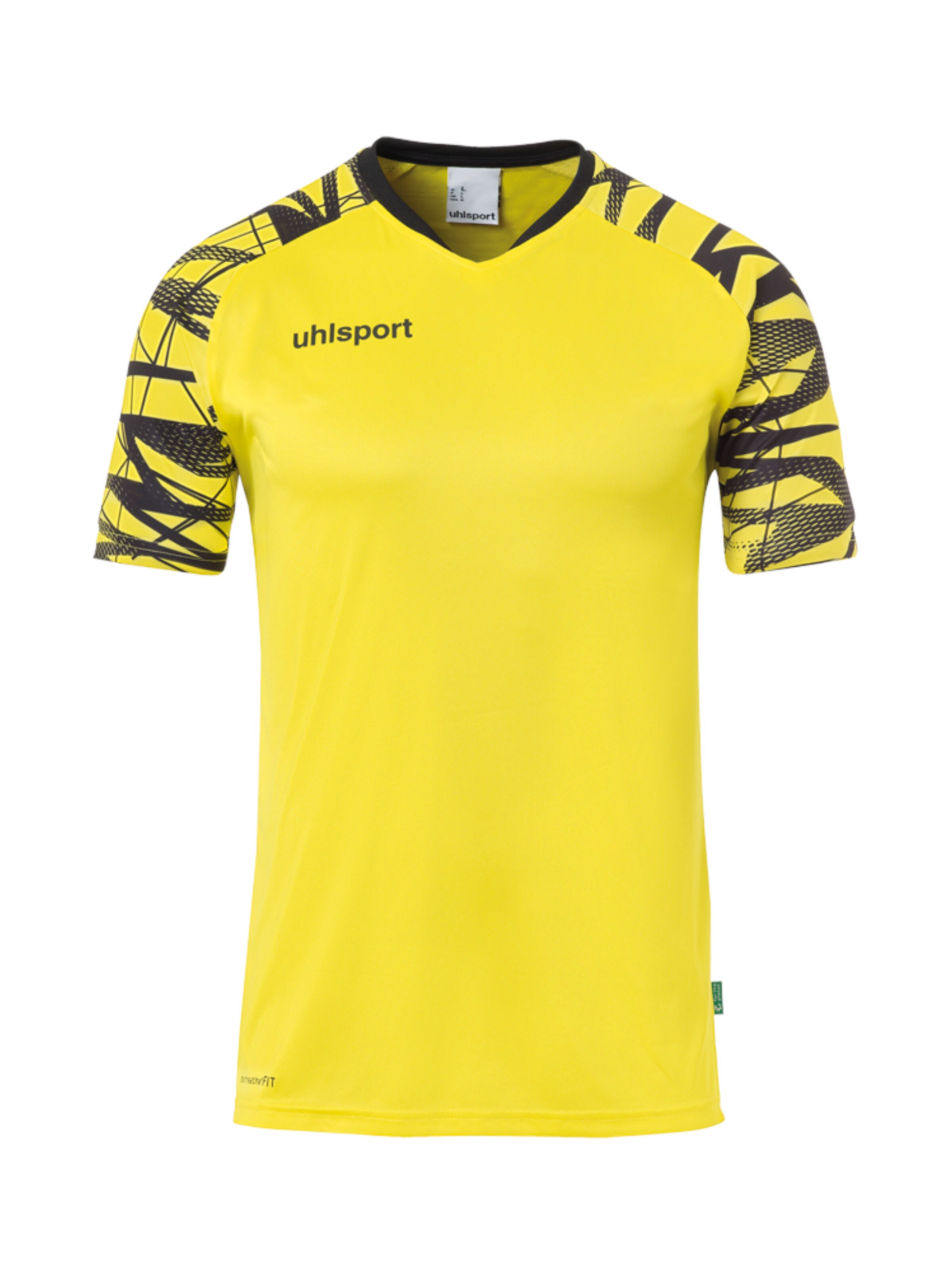 UHLSPORT Trikot in Gelb: Vorderseite