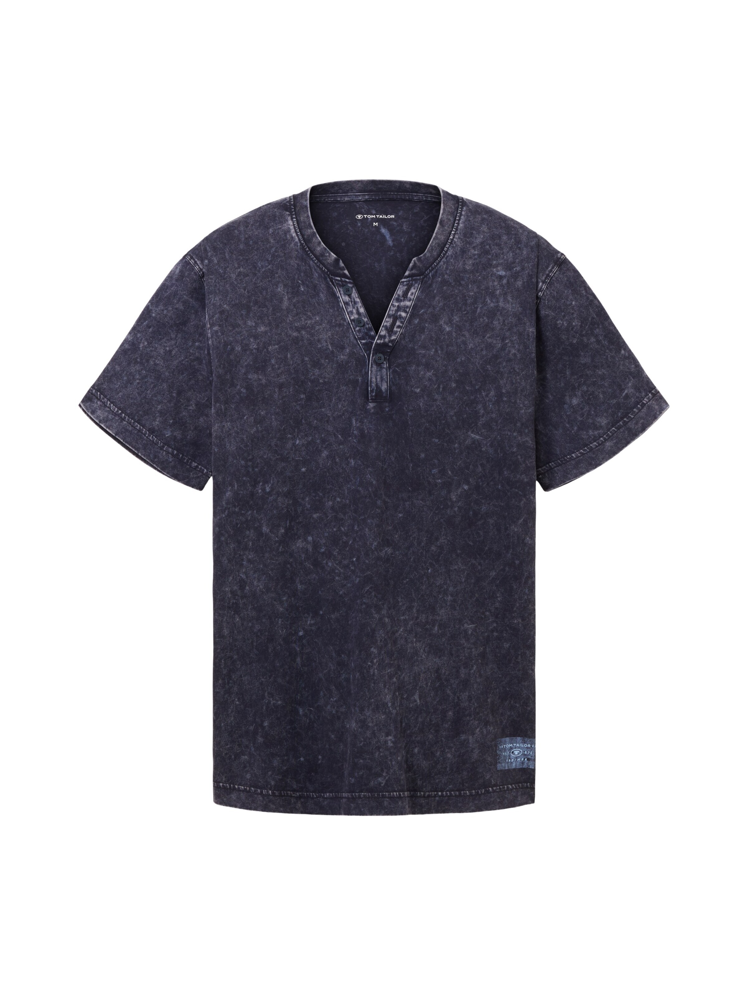 TOM TAILOR Shirt 'Serafino' in Blue: front