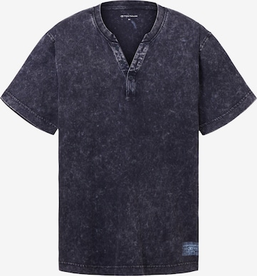 TOM TAILOR חולצות 'Serafino' בכחול: מלפנים