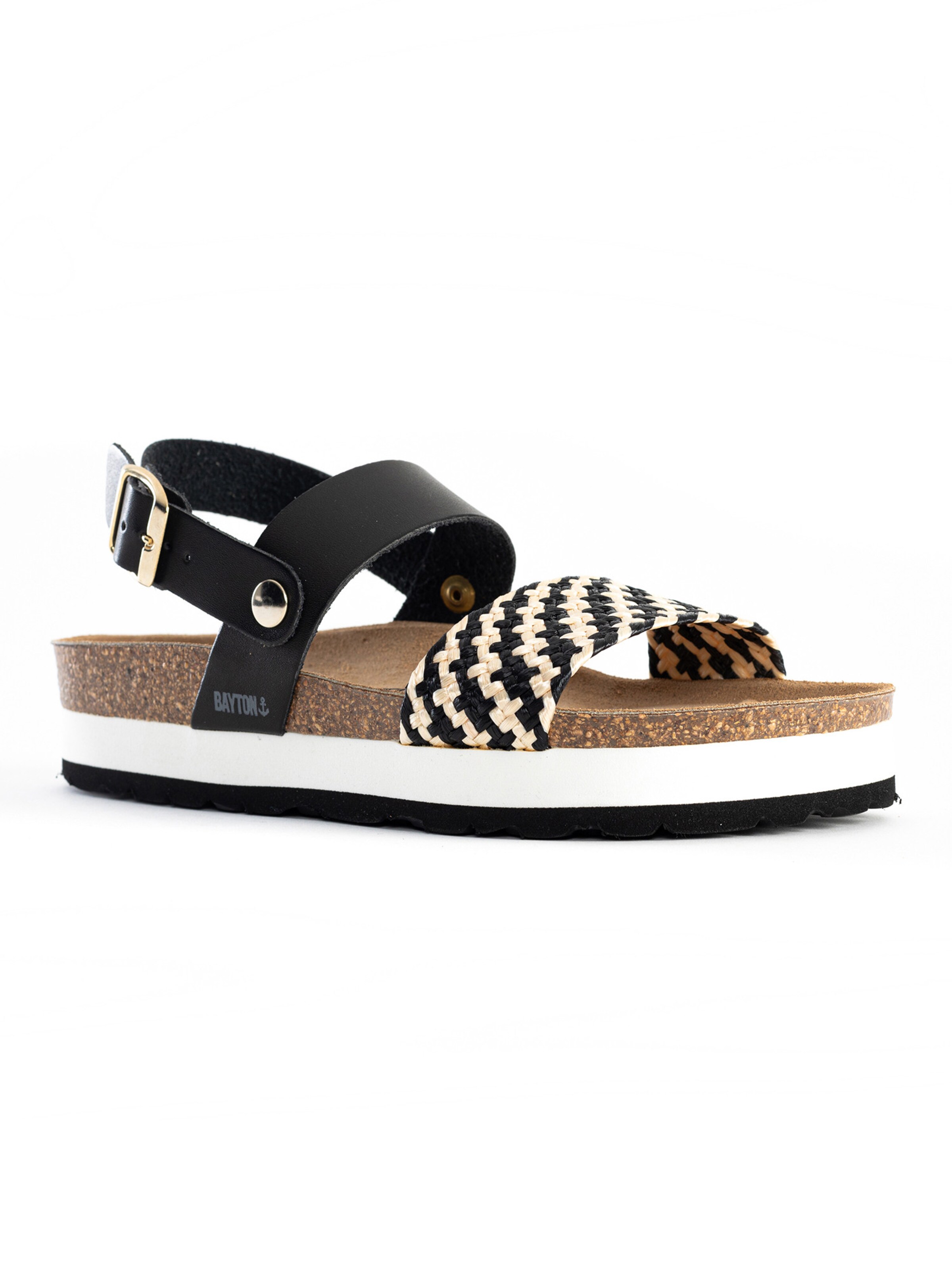 Bayton Sandaalit 'Almeria' värissä musta
