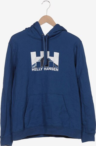 HELLY HANSEN Sweatshirt & Zip-Up Hoodie in L in Blue: front