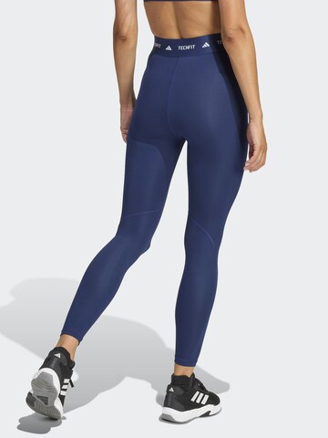 Skinny Pantalon de sport ADIDAS PERFORMANCE en bleu