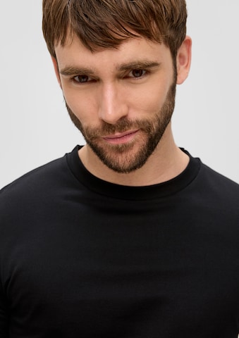 T-Shirt s.Oliver BLACK LABEL en noir