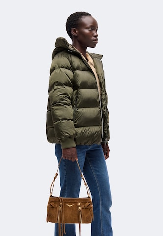 No. 1 Como - Chaqueta de invierno 'Carrara' en verde