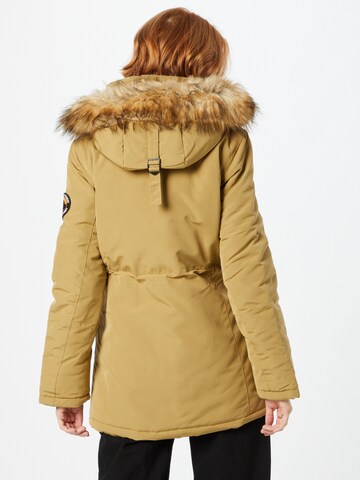 Superdry Winterparka 'Everest' in Braun