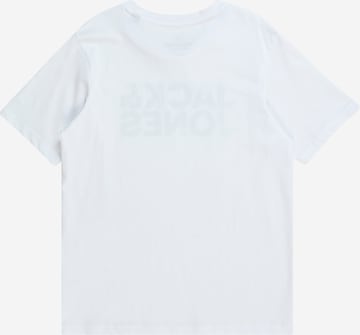 Jack & Jones Junior Μπλουζάκι 'SPLASH' σε λευκό